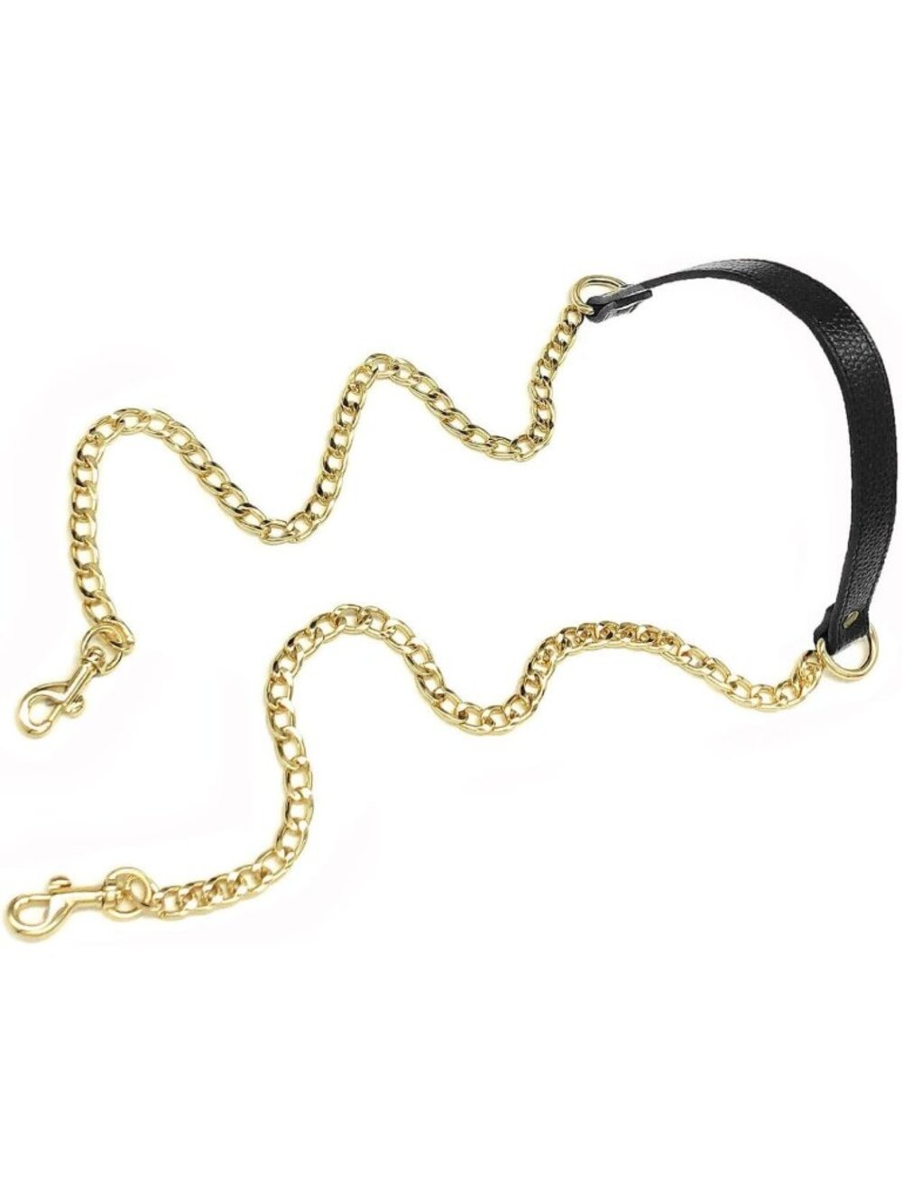 18MM Replacement Chain & Genuine Leather Crossbody Shoulder Straps for Handbags